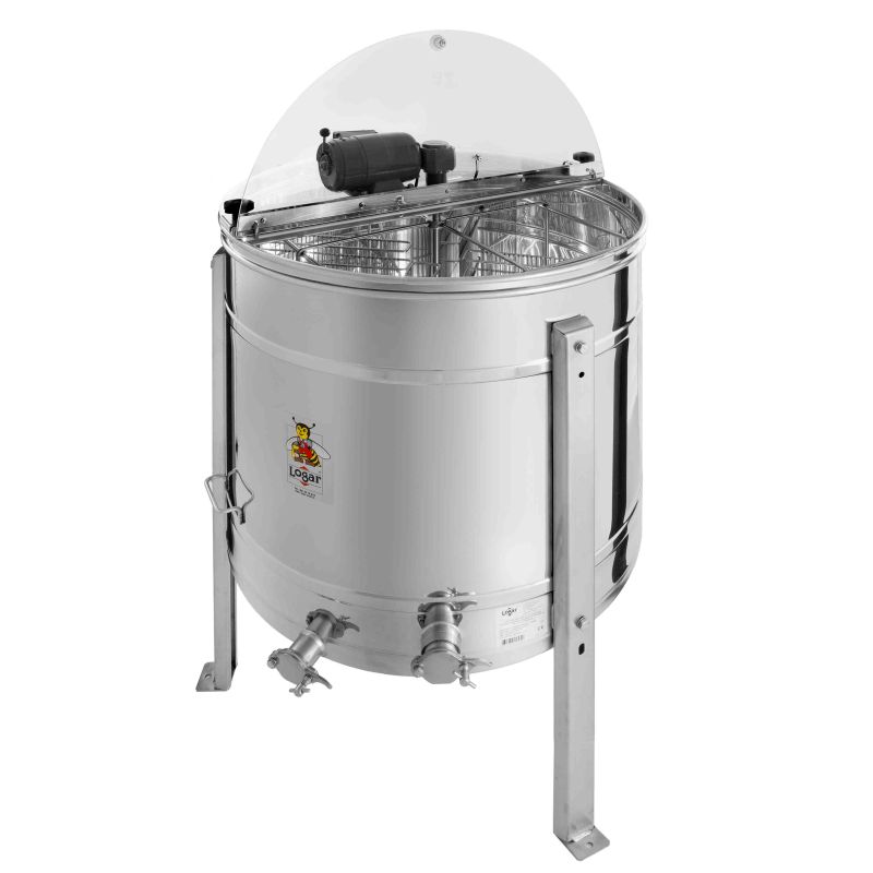 Logar 4-frame self-turning honey extractor with motor drive (Art. No. 4200)