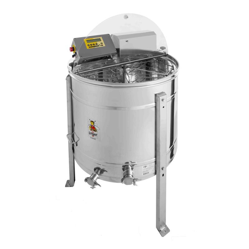 Logar 12W self-turning extractor CH, double-pockets, fully electric, drum 76 (Art. 4512-CH)
