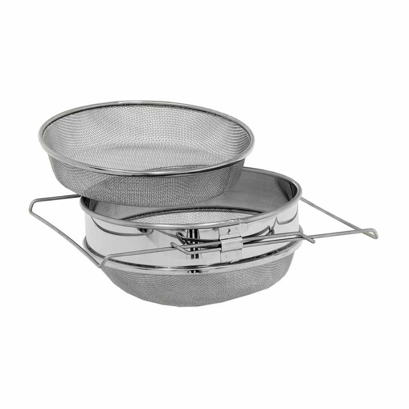 Logar Double Honey Strainer, Ø 24 cm, coarse – with extendable sieve holder