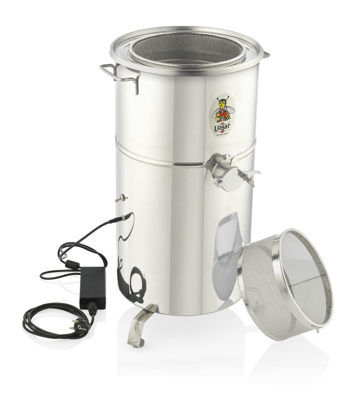 Logar rotating sieve system with fine filter