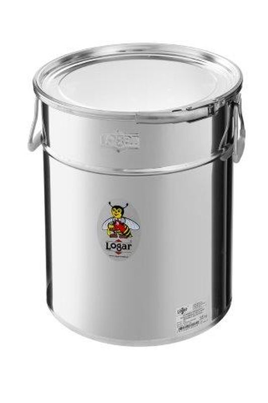 Logar Conical Storage Container 35 kg with Clamping Ring and Silicone Seal