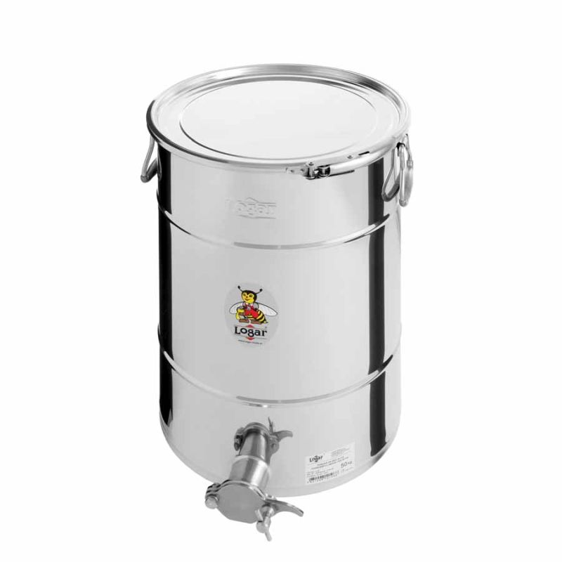 Logar Filling Container 50 kg with Clamp Ring and Gasket (Art. No. 2115)