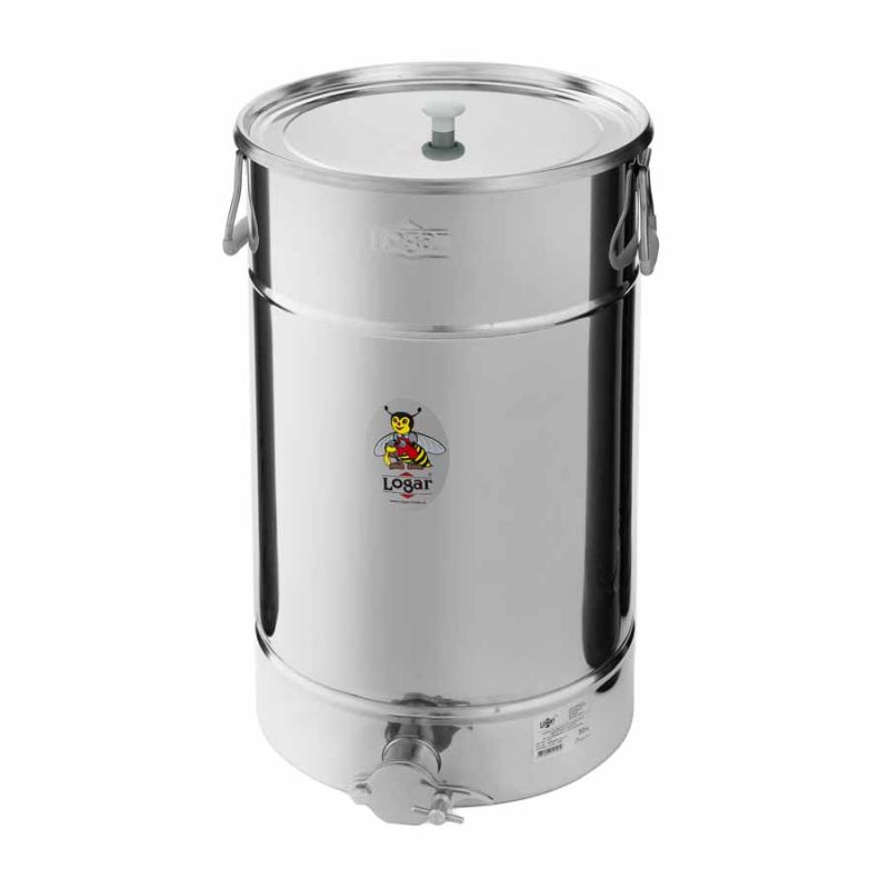 Logar Filling Tank 50 kg with Sloped Bottom and Supporting Lid (Item No. 2121)